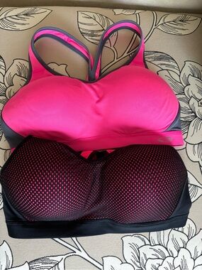 C9 (2) Pink and Black Sports Bras